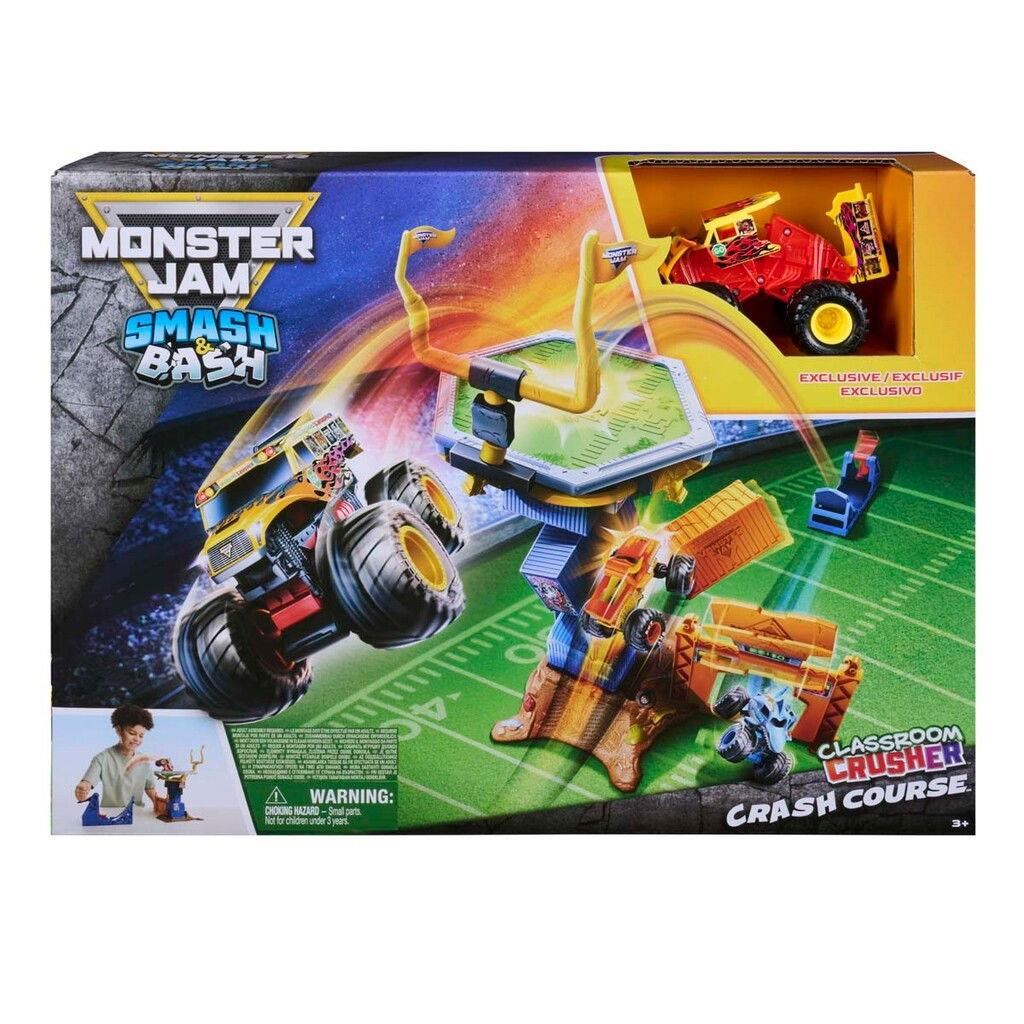 Monster Jam Smash & Bash Crash Course Playset - Spielzeugauto
