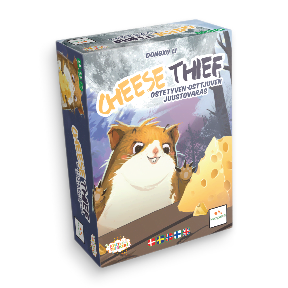 Lautapelit Cheese Thief - Ostetyven - Osttjuven (Nordic + EN) - Brettspiele