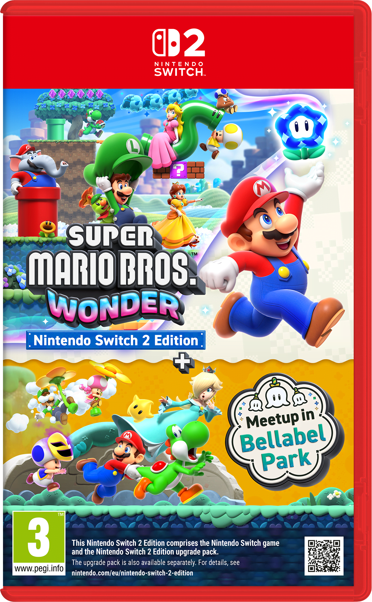 Super Mario Bros. Wonder + Meetup in Bellabel Park - Nintendo Switch 2 - Platformer - Pegi 3 - Spiele