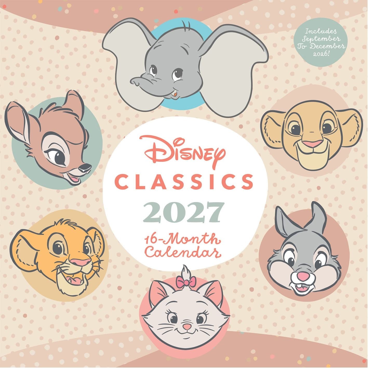 Pyramid - Disney Classic 30 X 30 Square Calendar - Kalender - Merchandise