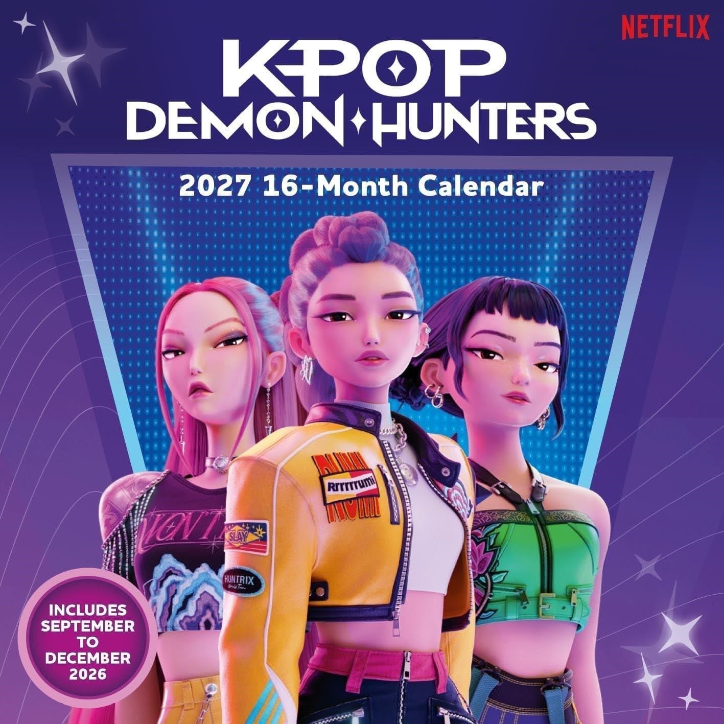 Pyramid K Pop Demon Hunters 30 X 30 Square Calendar - Adventskalender C2511362