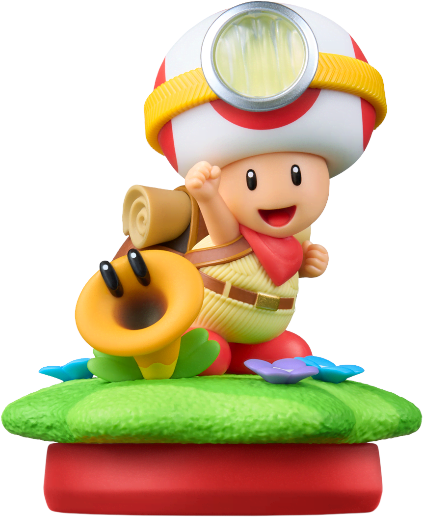 Nintendo Amiibo Captain Toad & Talking Flower - Gaming Zubehoer