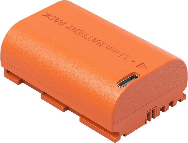 Smallrig 5407 Camera Battery Usb-c Rechargeable Canon Lp-e6p Orange - Batterien Und Batteriegriffe