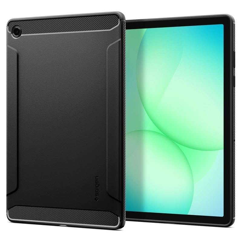 Spigen Rugged Armor - Matte Black - Samsung Galaxy Tab A11+ (2025) - Tablets Cover Case