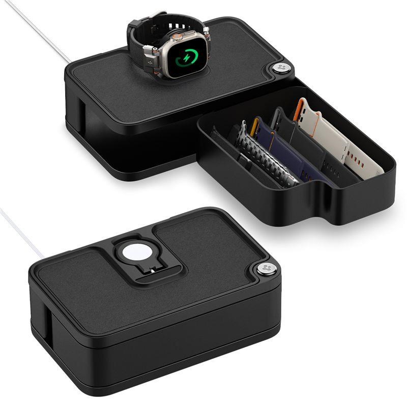 Spigen Apple Watch & Band & Etc Organizer S340 - Black - Smartwatch Accessories
