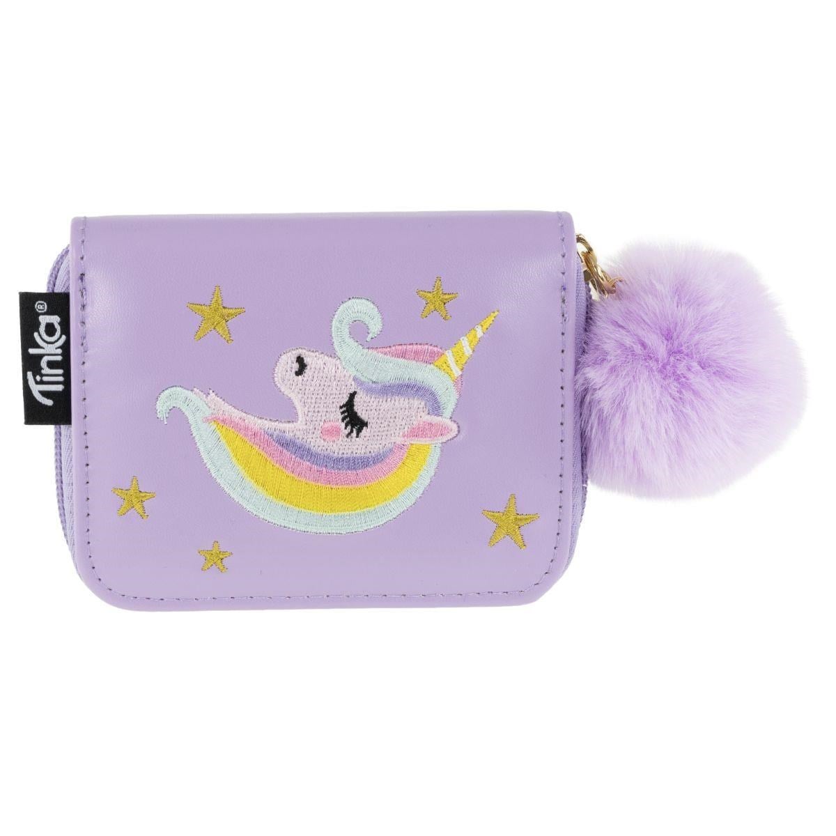 Tinka Geldbörse Lila M/unicorn Tinka Wallet - Schul Zubehoer