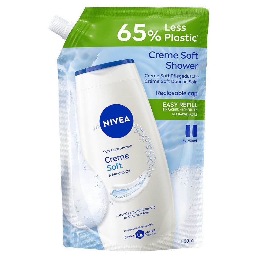 Nivea Shower Creme Soft Refill 500 ml - Koerperpflege