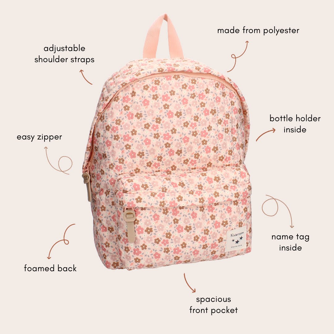 Vadobag Backpack Magical Meadows - Quilted - Pink - Schul Zubehoer