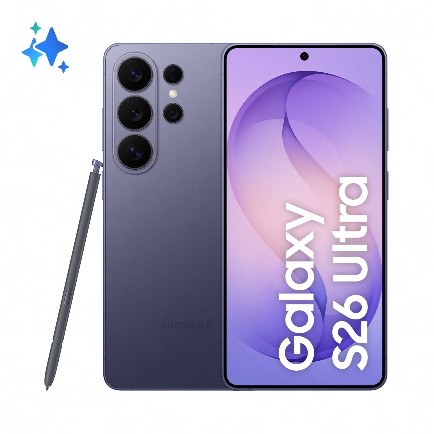 Samsung Galaxy S26 Ultra 256gb/12gb - Cobalt Violet - Handys Smartphones Lila Sm-s948bzvdeub