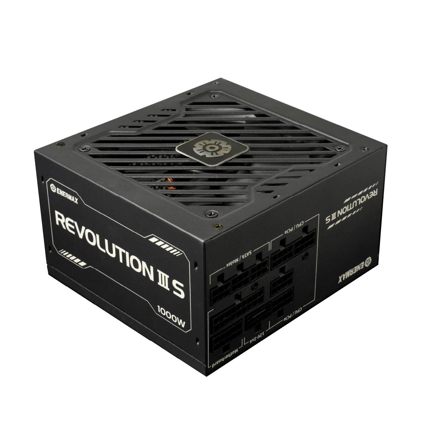 Enermax Revolution Iii S Netzteile - 1000 Watt - 120 mm - Atx 3.1 - 80 Plus Platinium