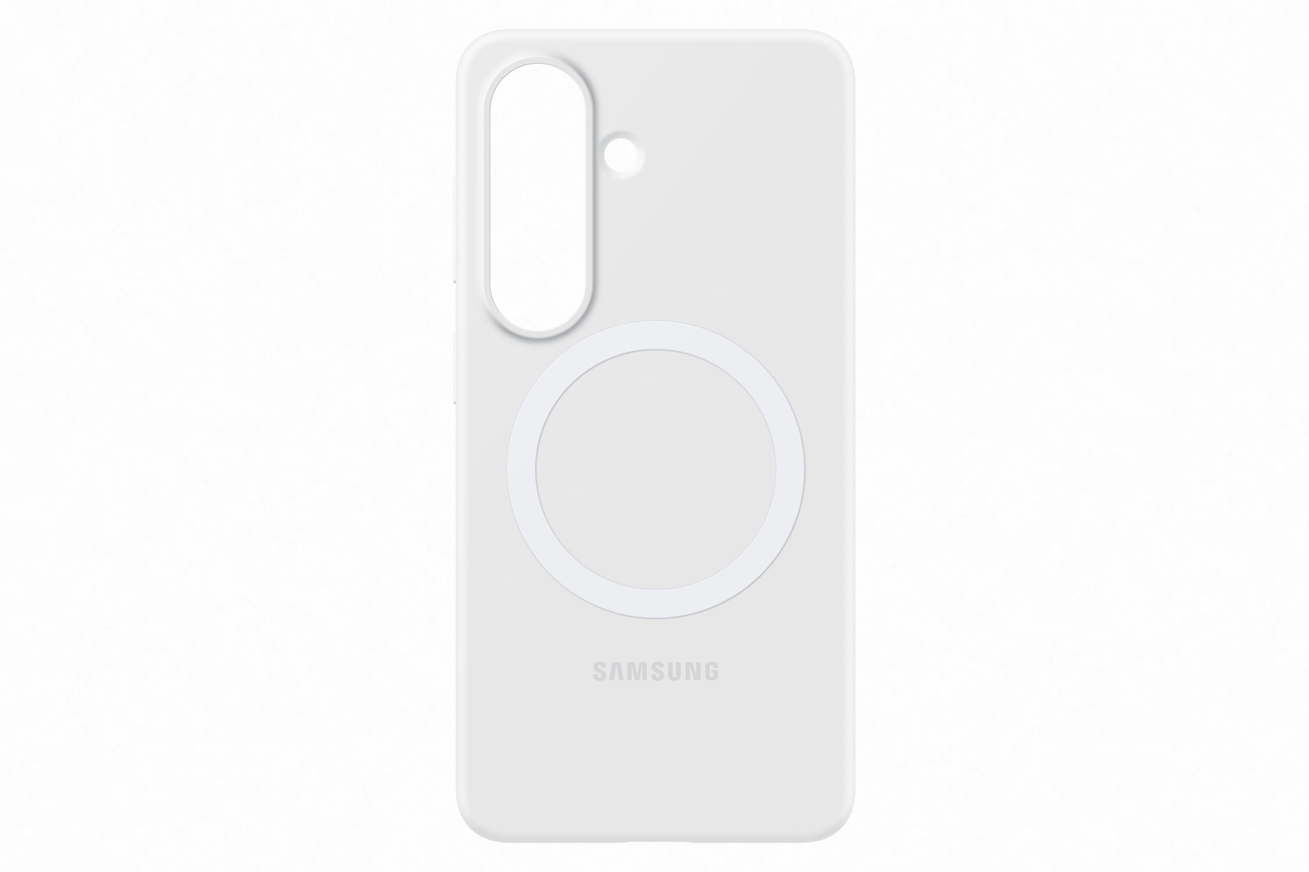 Samsung Galaxy S26 Silicone Magnet Case - White - Handys Cover Cases