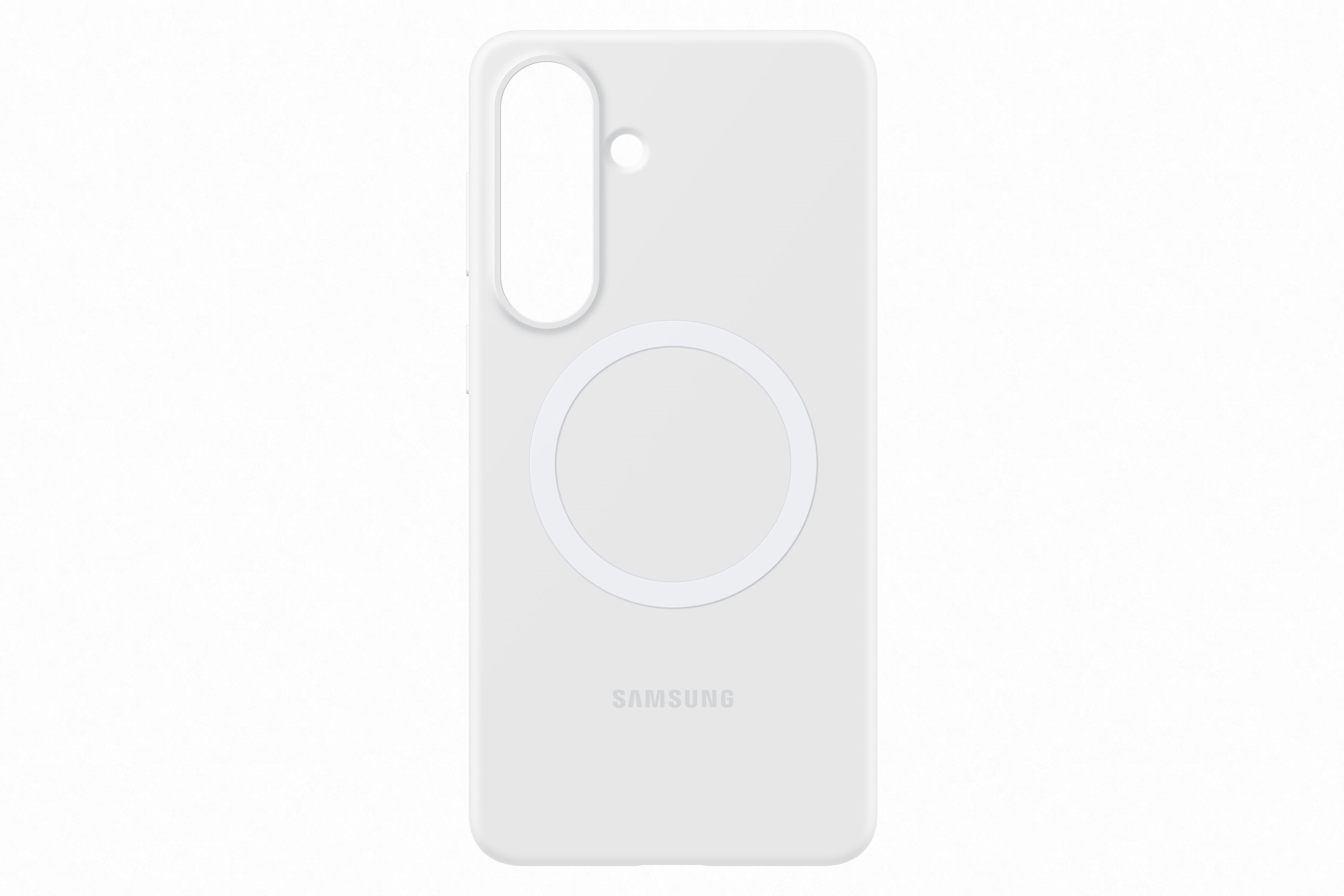 Samsung Galaxy S26+ Silicone Magnet Case - White - Handys Cover Cases