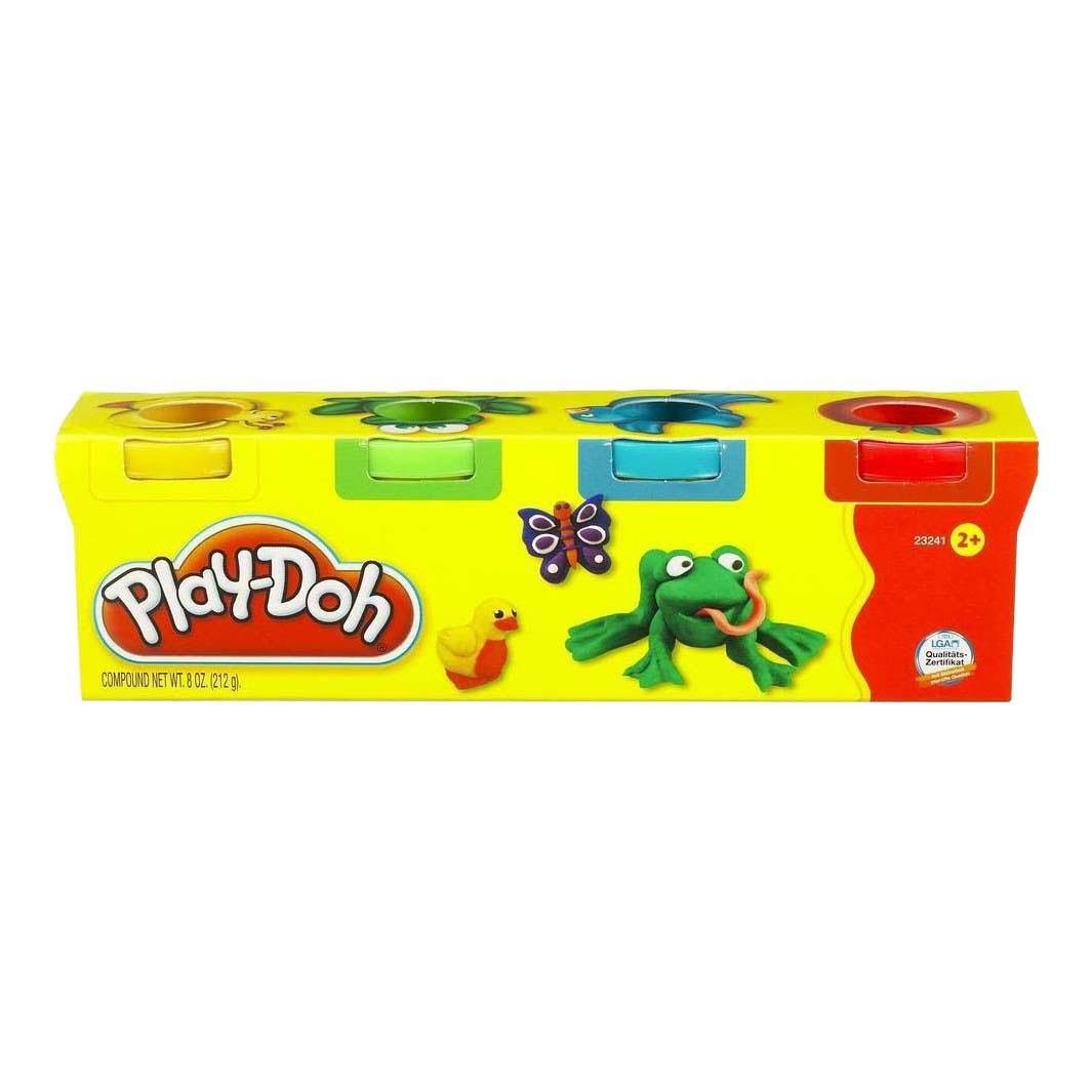 Play-doh 4 Clay Pots - 224gr - Hobby Zubehoer