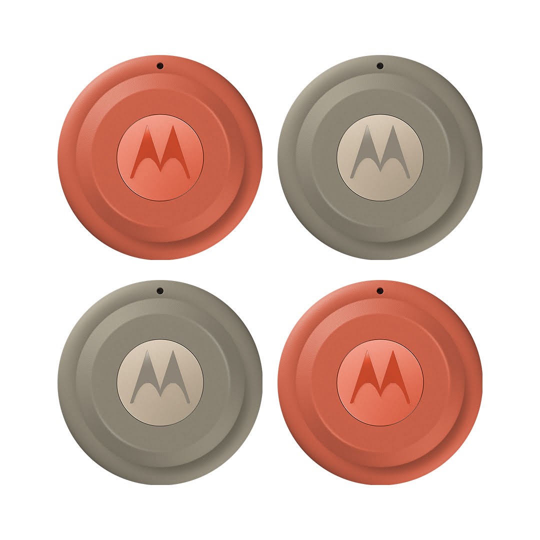 Motorola Moto Tag 2 - Pantone Arabesque (2x) + Pantone Laurel Oak (2x) - Handys Anderes Zubehoer