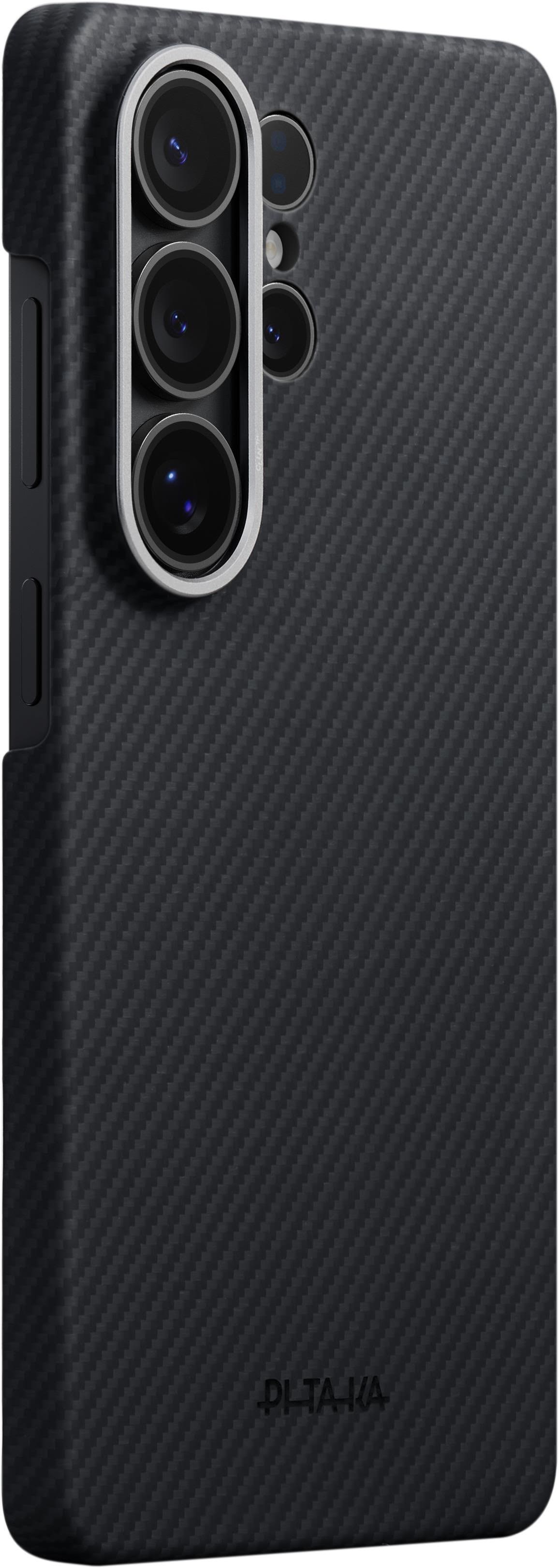 Pitaka Edge Case - Black/grey Twill - Samsung Galaxy S26 Ultra - Handys Cover Cases