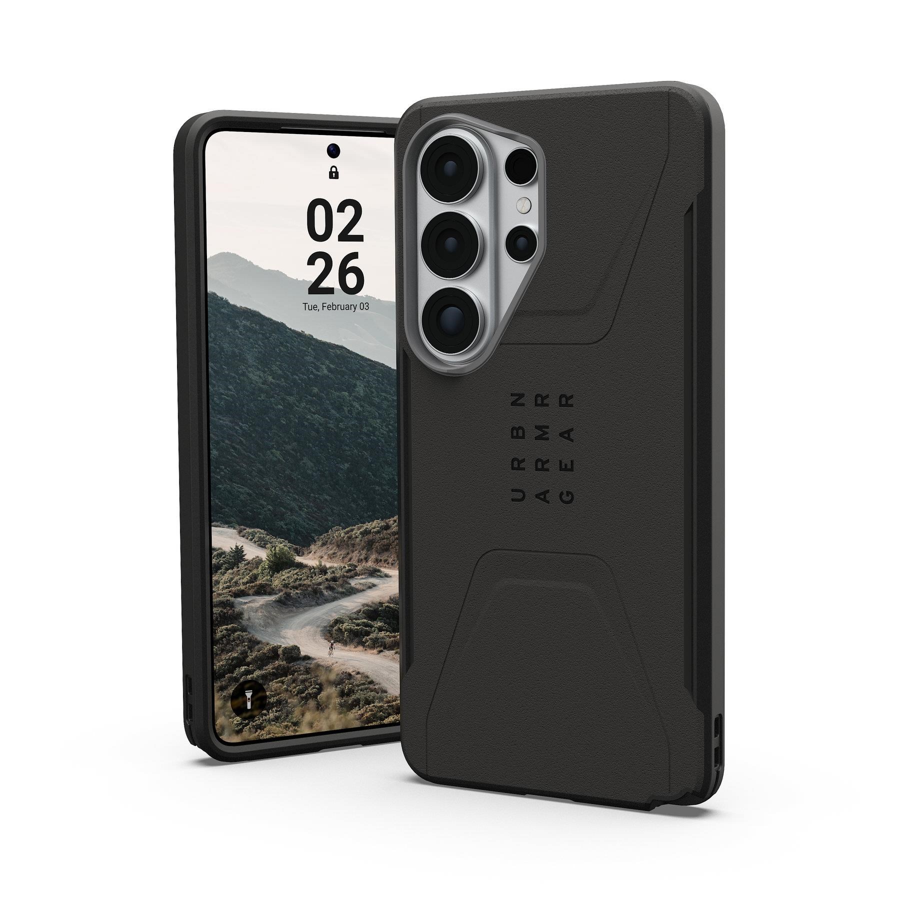Uag Civilian - Black - Samsung Galaxy S26 Ultra - Handys Cover Cases 214535114040