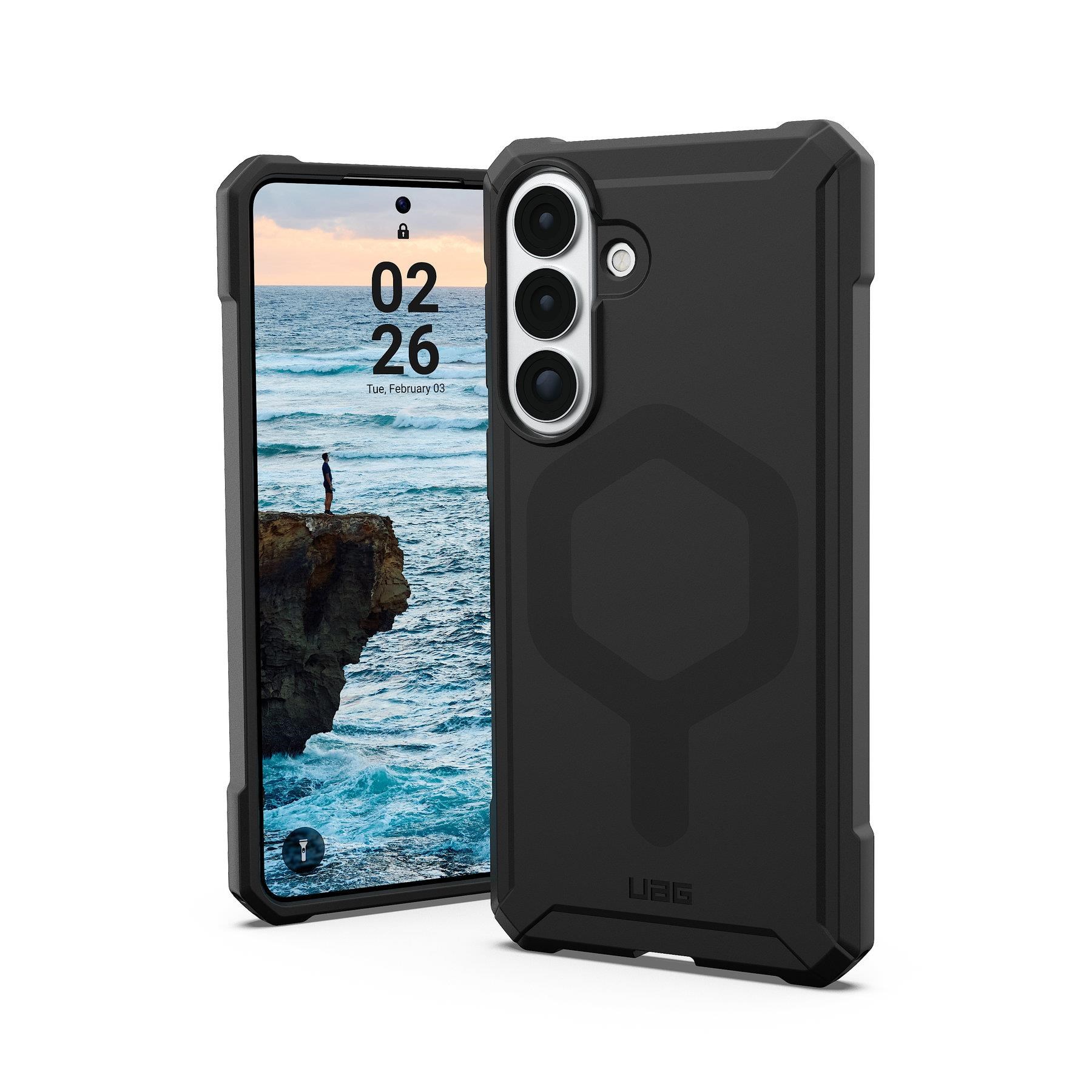 Uag Essential Armor - Black - Samsung Galaxy S26+ - Handys Cover Cases