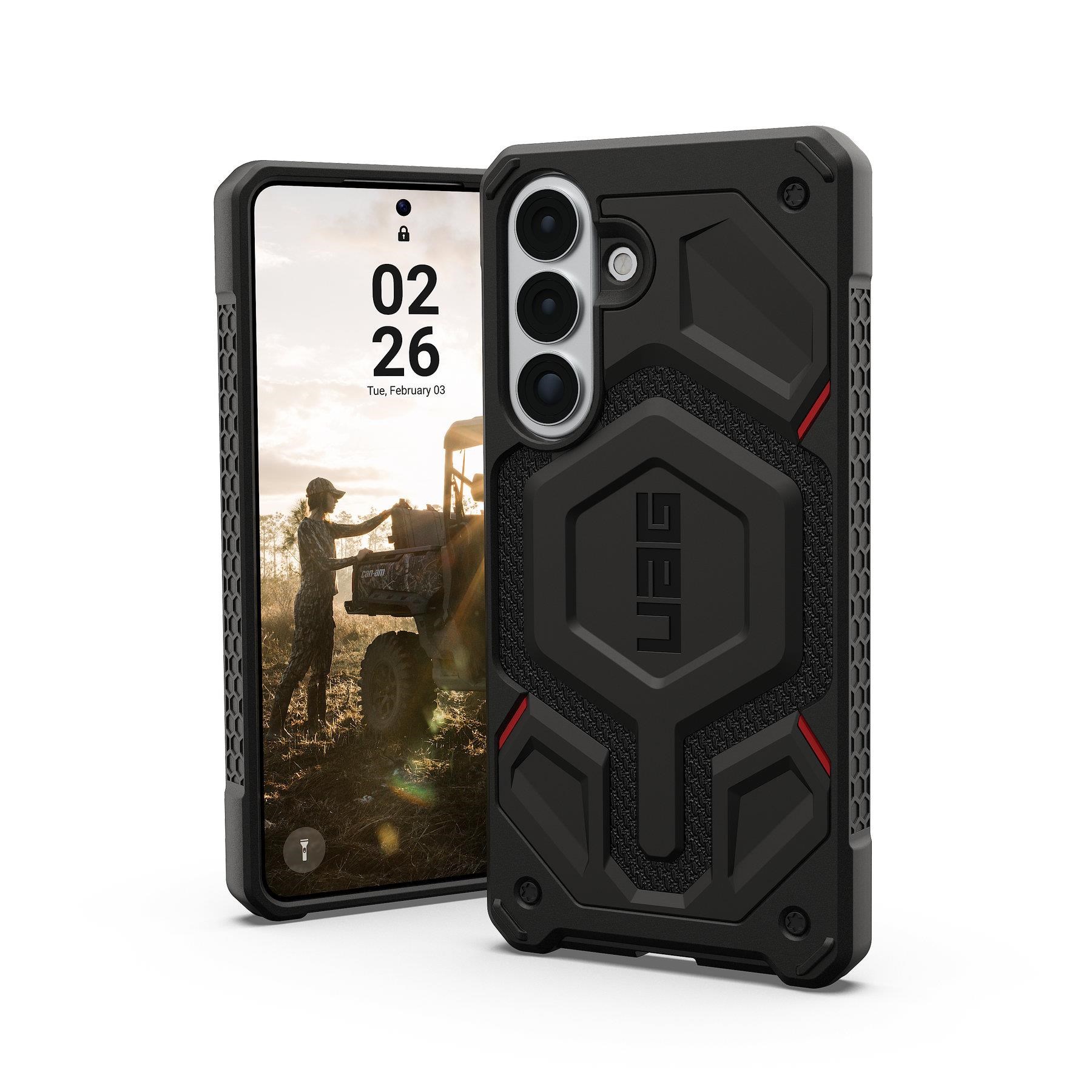 Uag Monarch Pro - Kevlar Black - Samsung Galaxy S26+ - Handys Cover Cases