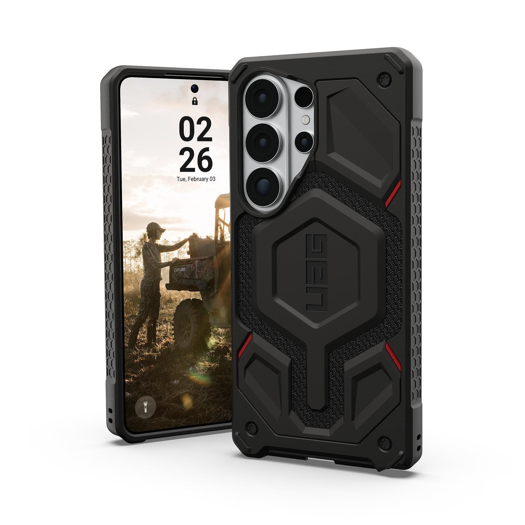 Uag Monarch Pro - Kevlar Black - Samsung Galaxy S26 Ultra - Handys Cover Cases 214513113940