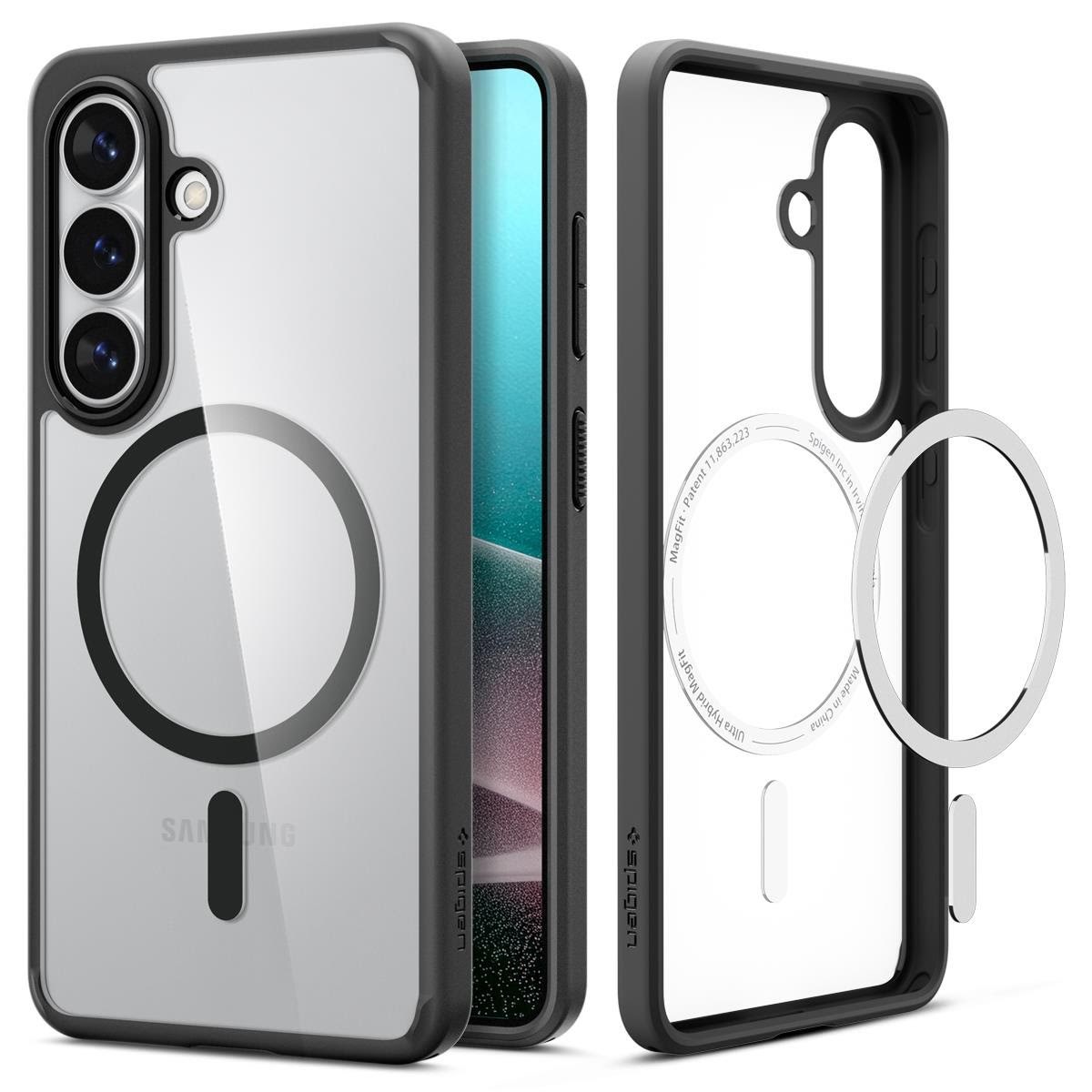 Spigen Ultra Hybrid Magsafe - Matte Black - Samsung Galaxy S26+ - Handys Cover Cases