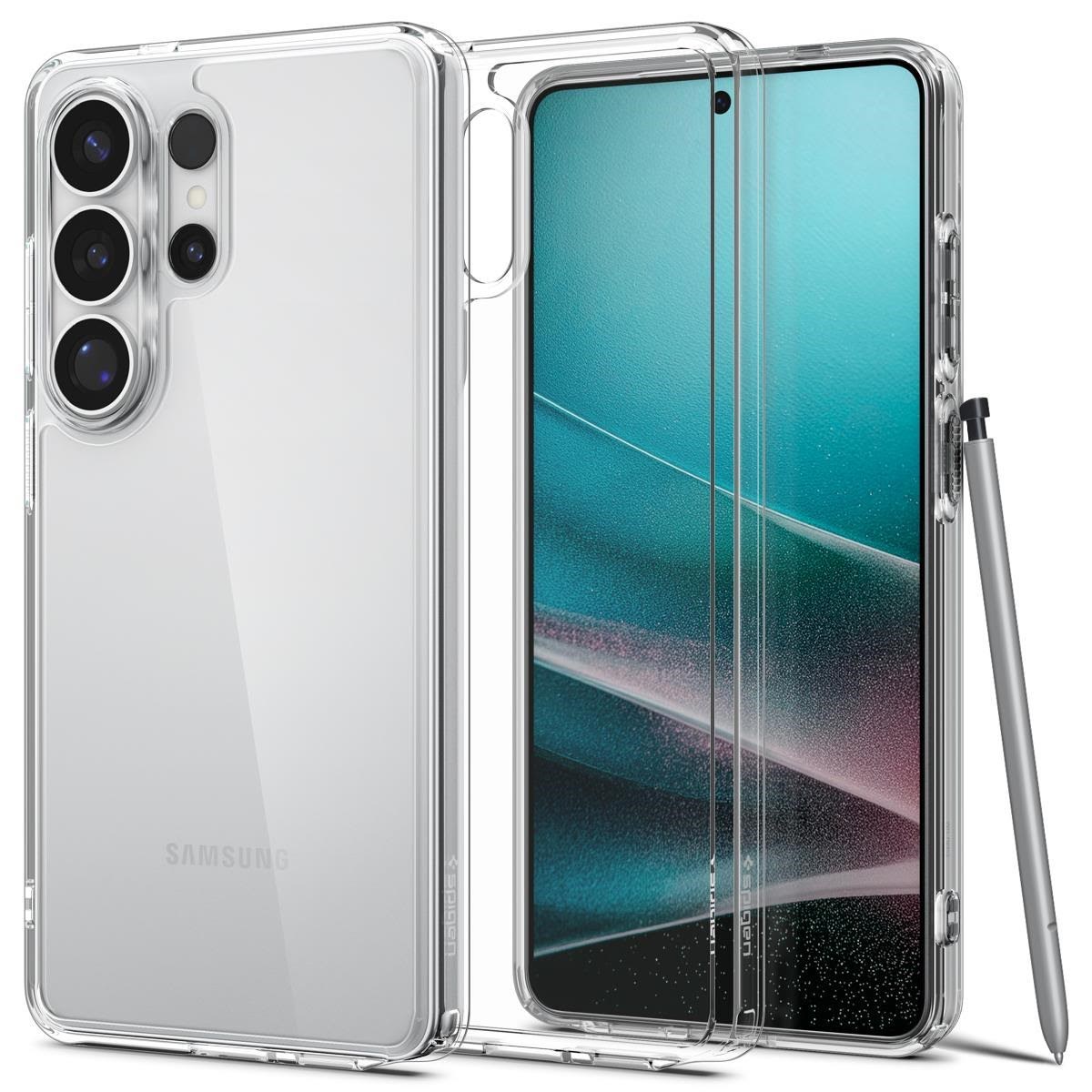Spigen Ultra Hybrid - Crystal Clear - Samsung Galaxy S26 Ultra - Handys Cover Cases