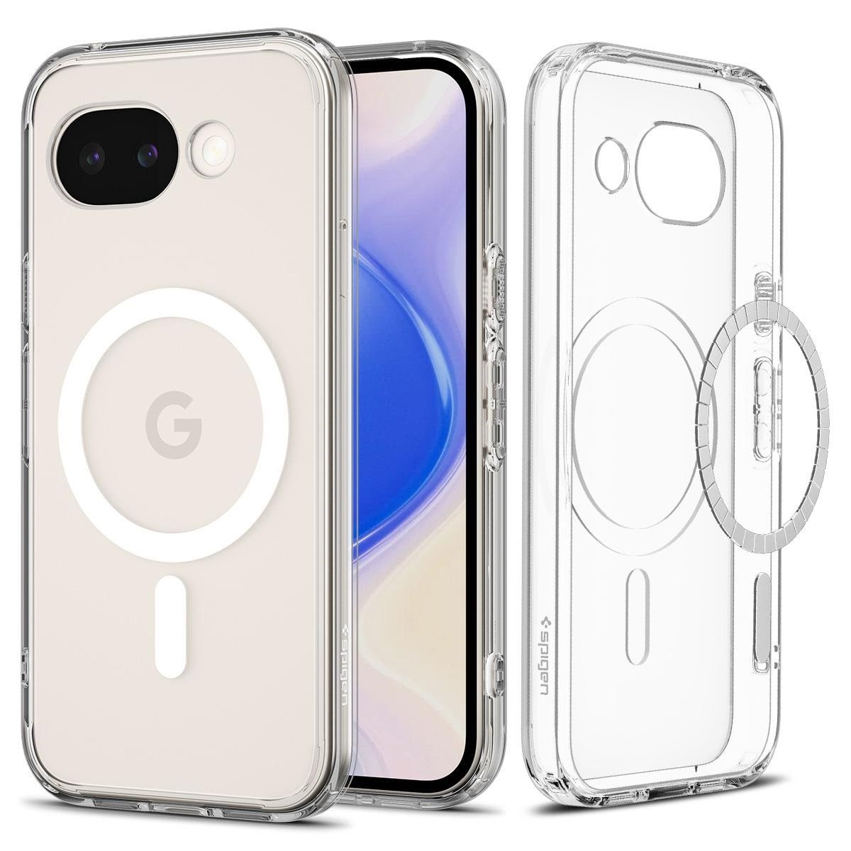 Spigen Ultra Hybrid Magsafe - Clear White - Google Pixel 10a - Handys Cover Cases