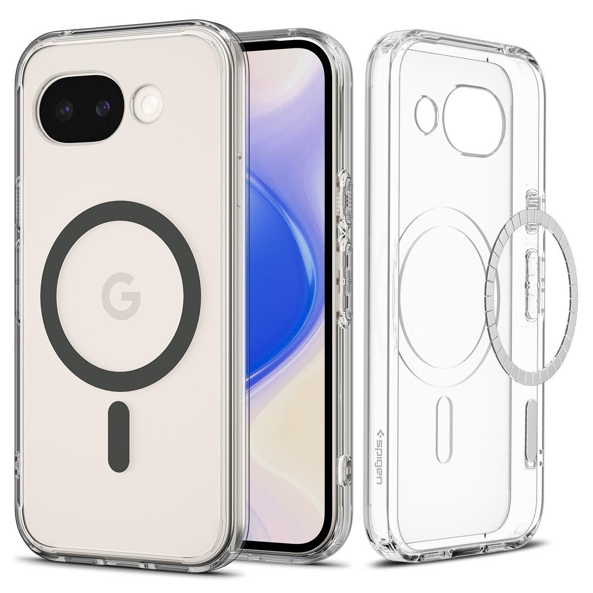 Spigen Ultra Hybrid Magsafe - Clear Graphite - Google Pixel 10a - Handys Cover Cases Acs11277