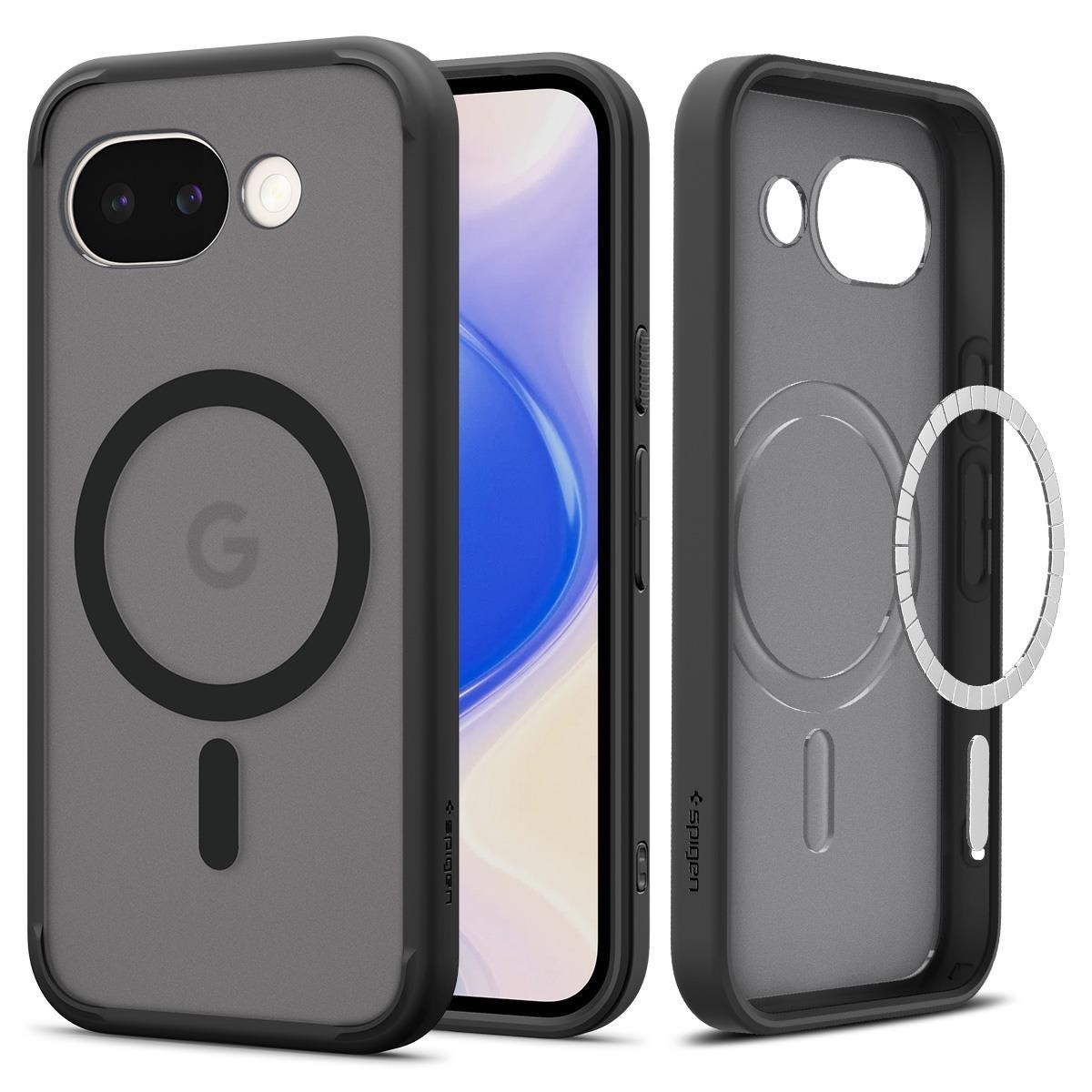 Spigen Ultra Hybrid Magsafe - Frost Black - Google Pixel 10a - Handys Cover Cases
