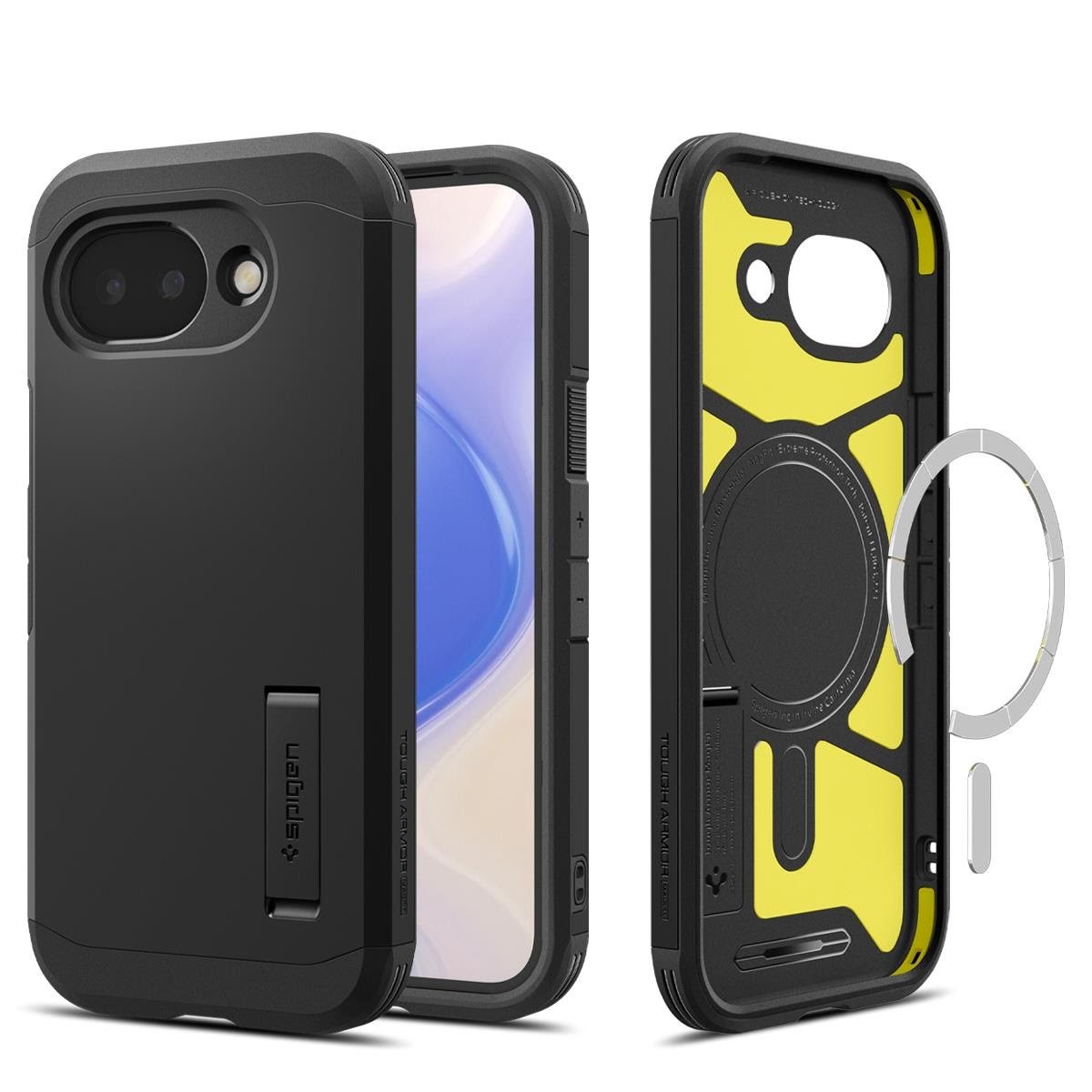 Spigen Tough Armor Magsafe - Black - Google Pixel 10a - Handys Cover Cases
