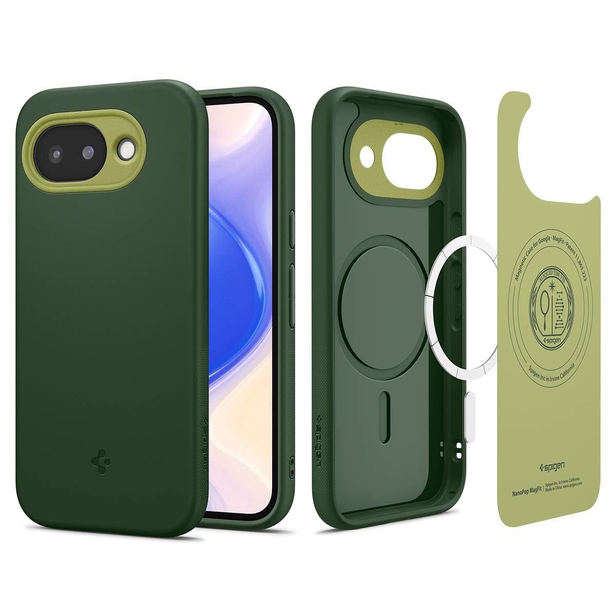 Spigen Nano Pop Magsafe - Avo Green - Google Pixel 10a - Handys Cover Cases
