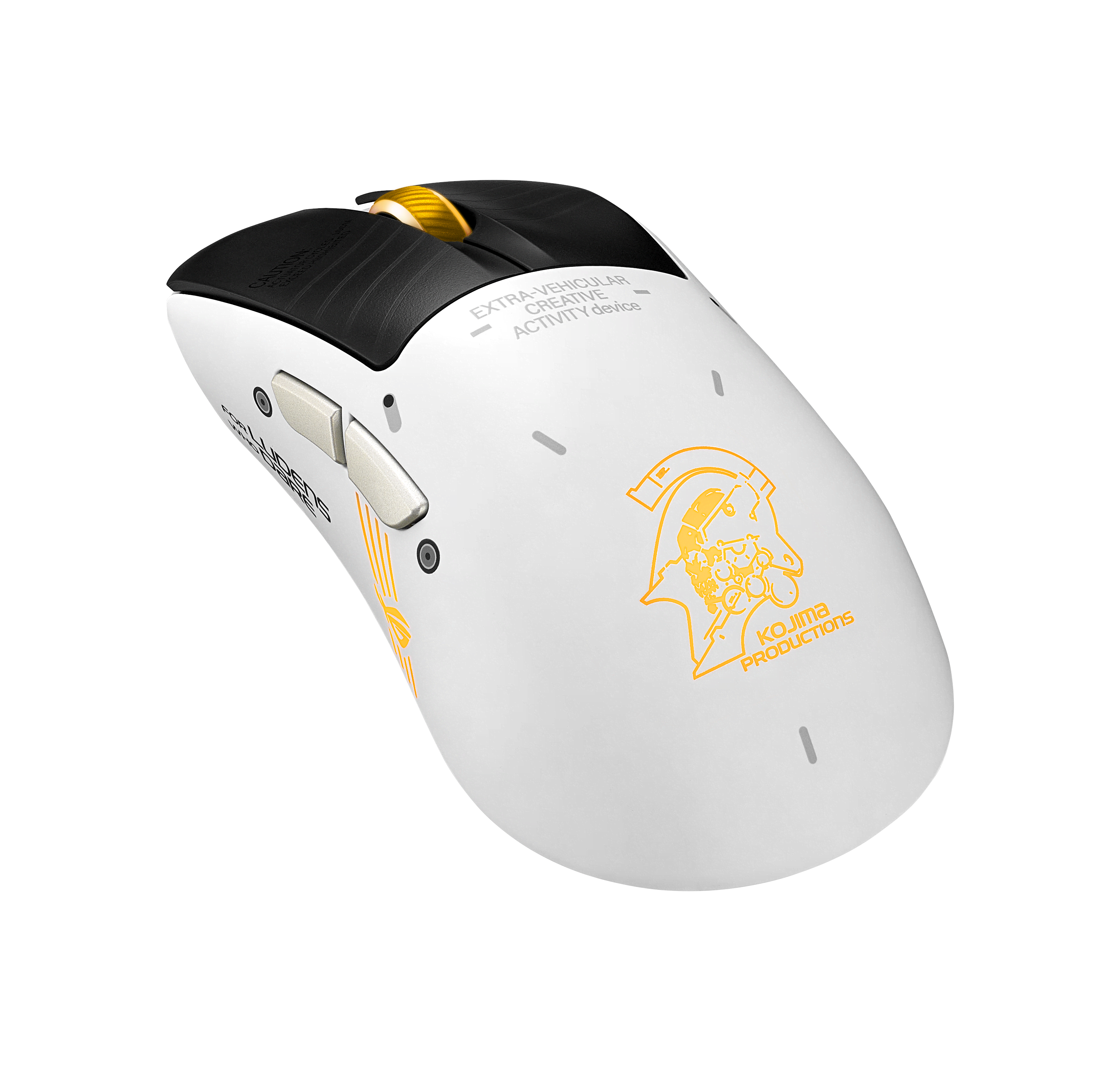 Asus Rog Keris II Origin - Kojima Edition - Gaming Maus (Weiß Mit Rgb Licht) 90mp04l0-bmua10