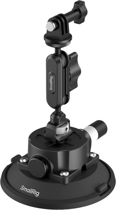 Smallrig 5855 4.5" Suction Cup Mount For Action Cameras - Foto Video Zubehoer