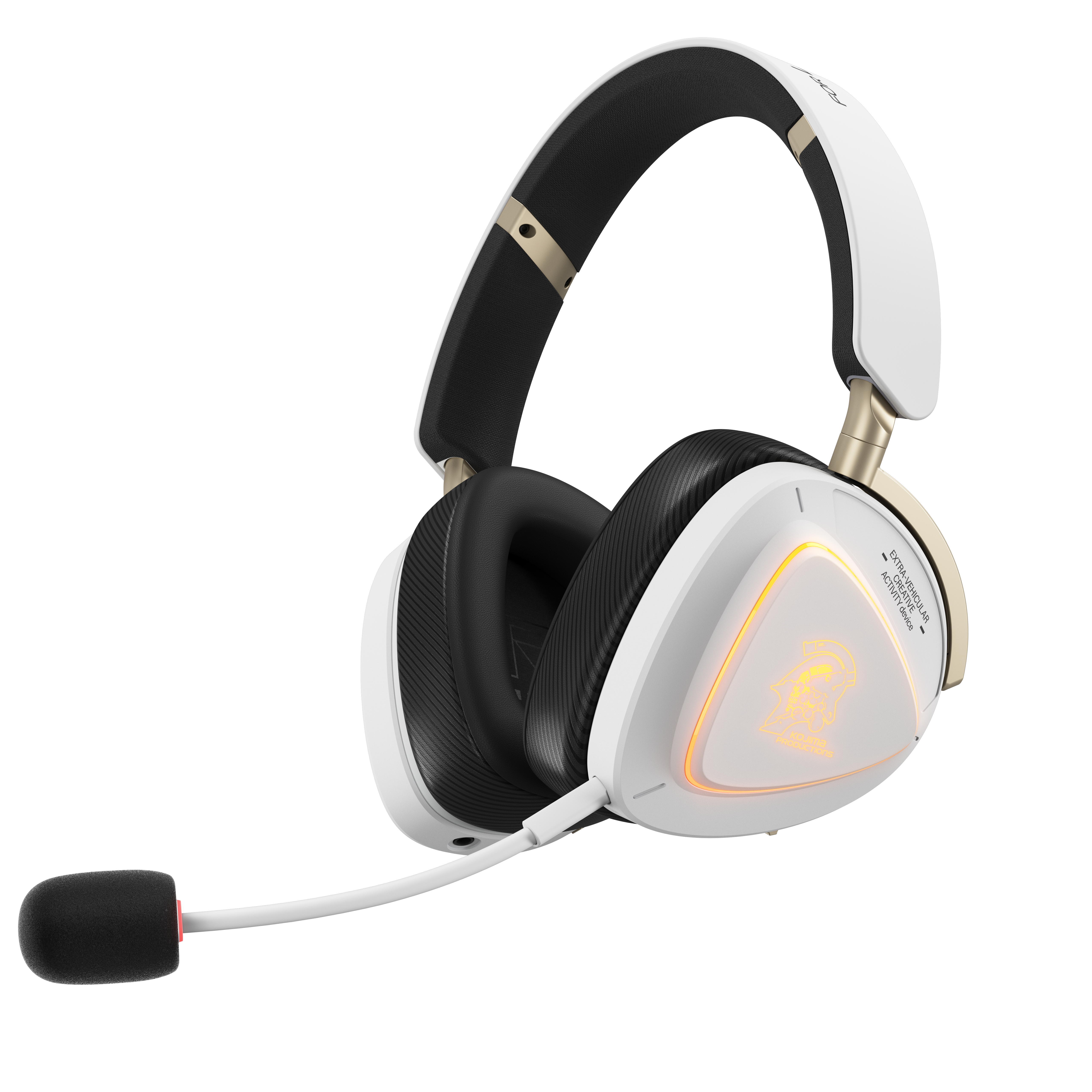 Kopfhörer - Asus Rog Delta II - Kojima Edition - Kopfhoerer/headsets Weiß 90yh04c0-bhua10