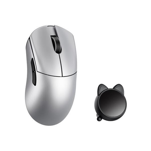 Wlmouse Huan Stainless Magnesium Alloy / Wireless 8K - Gaming Maus (Silber) Huan-silver-o
