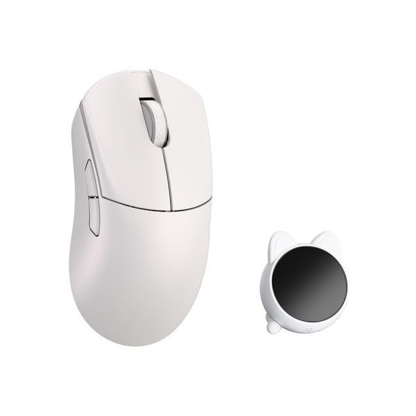 Wlmouse Huan Stainless Magnesium Alloy / Wireless 8K - Gaming Maus (Weiß)