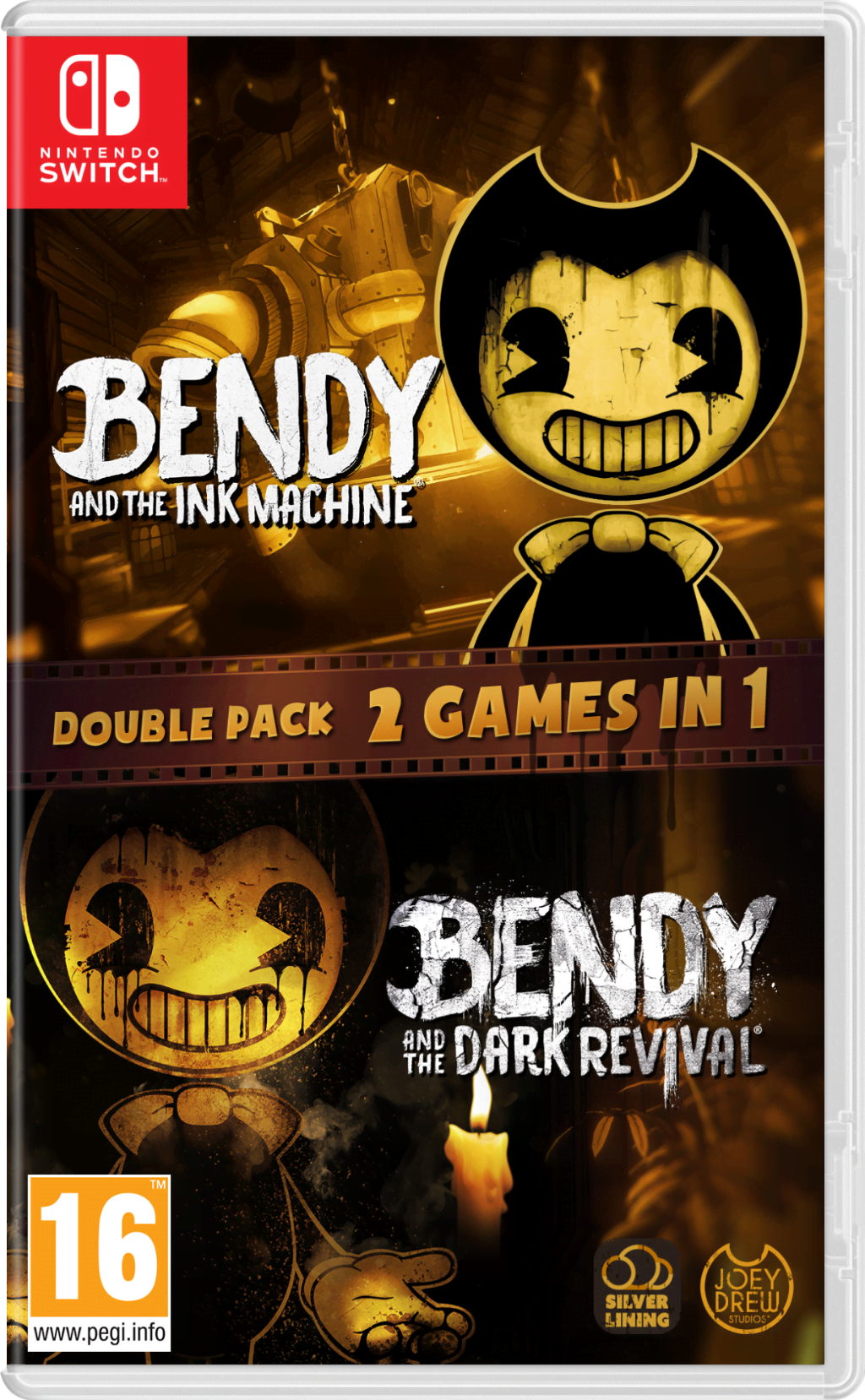 Bendy And The Ink Machine + Bendy And The Dark Revival - Nintendo Switch - Puzzle - Pegi 16 - Spiele