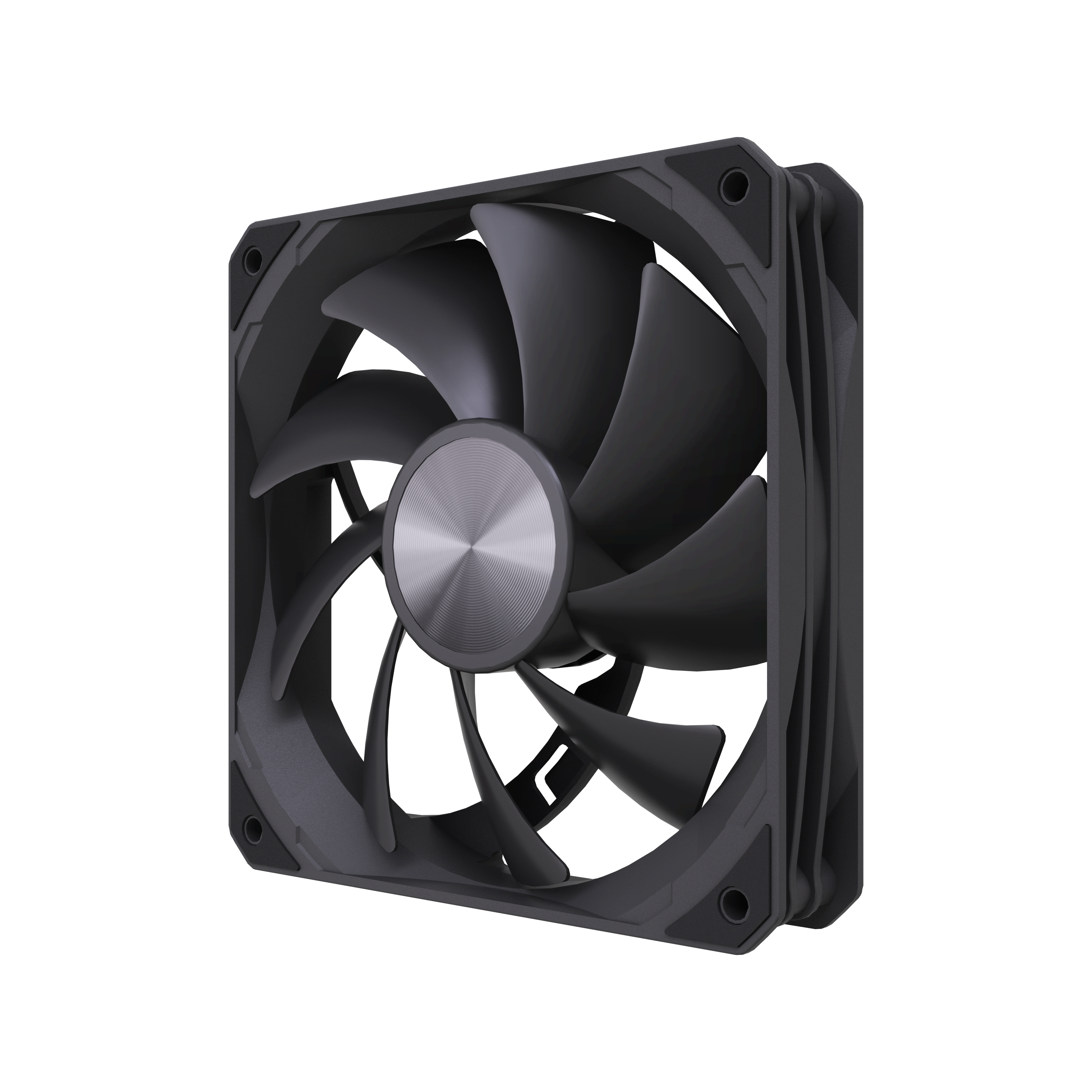 Dutzo F120 Performance - Gehäuselüfter - 120mm - Schwarz - 32 Dba - Gehaeuseluefter