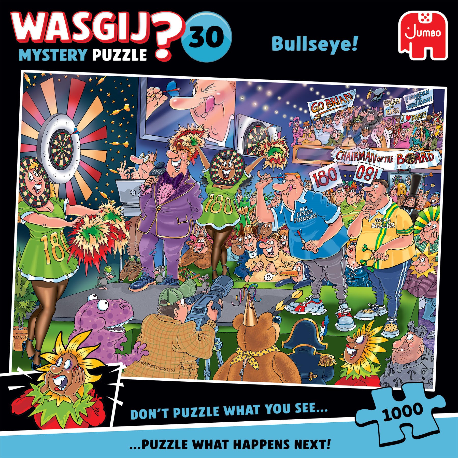Wasgij Mystery 30 Bullseye! (1000) - Puzzle