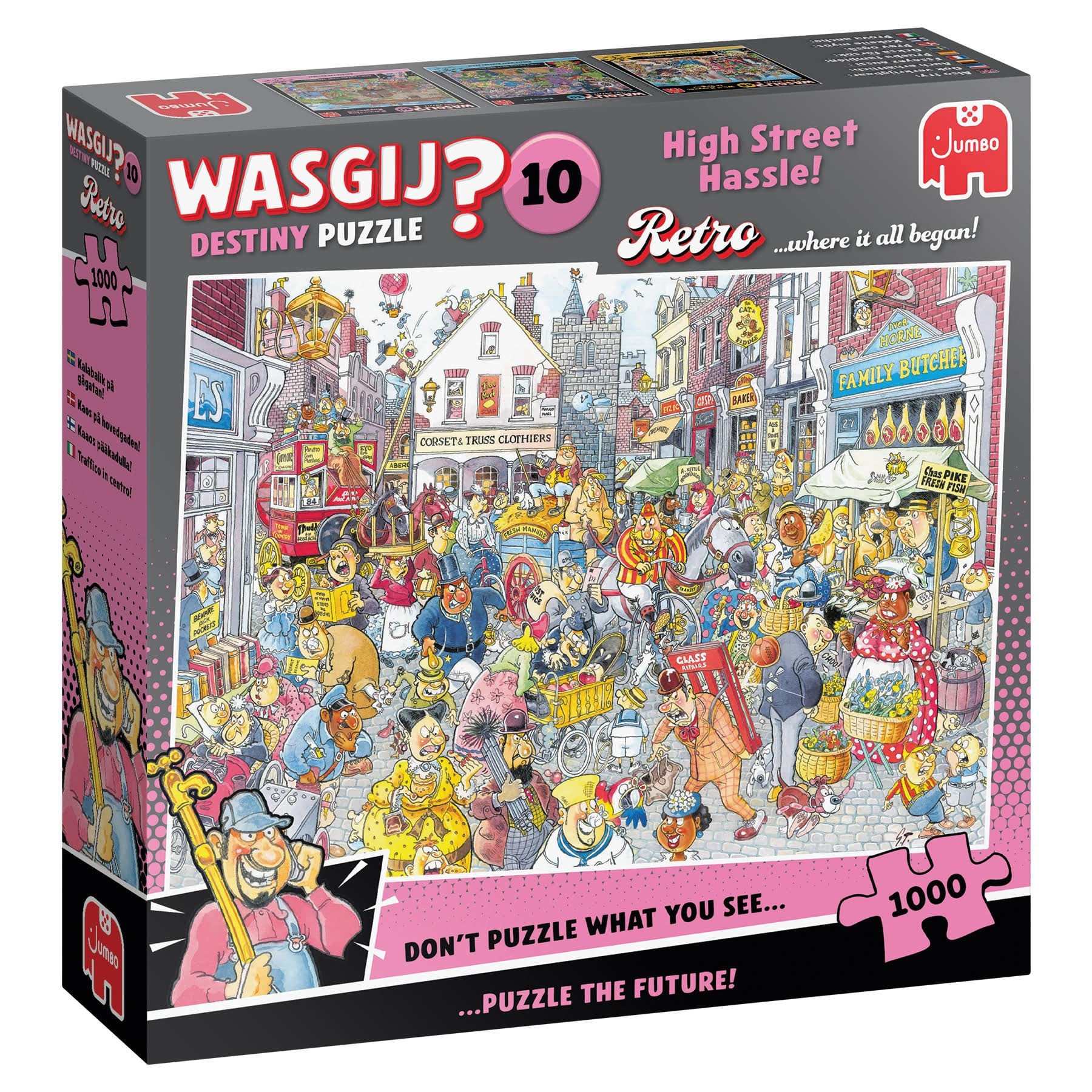 Wasgij Destiny 10 High Street Hassle! (1000) - Puzzle
