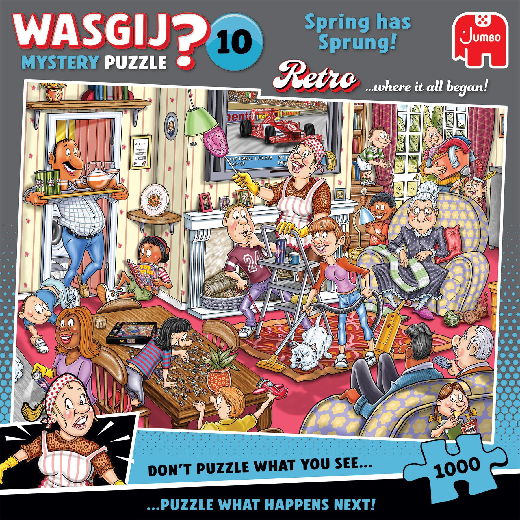 Wasgij Mystery 10 Spring Has Sprung! (1000) - Puzzle 707-1110100801