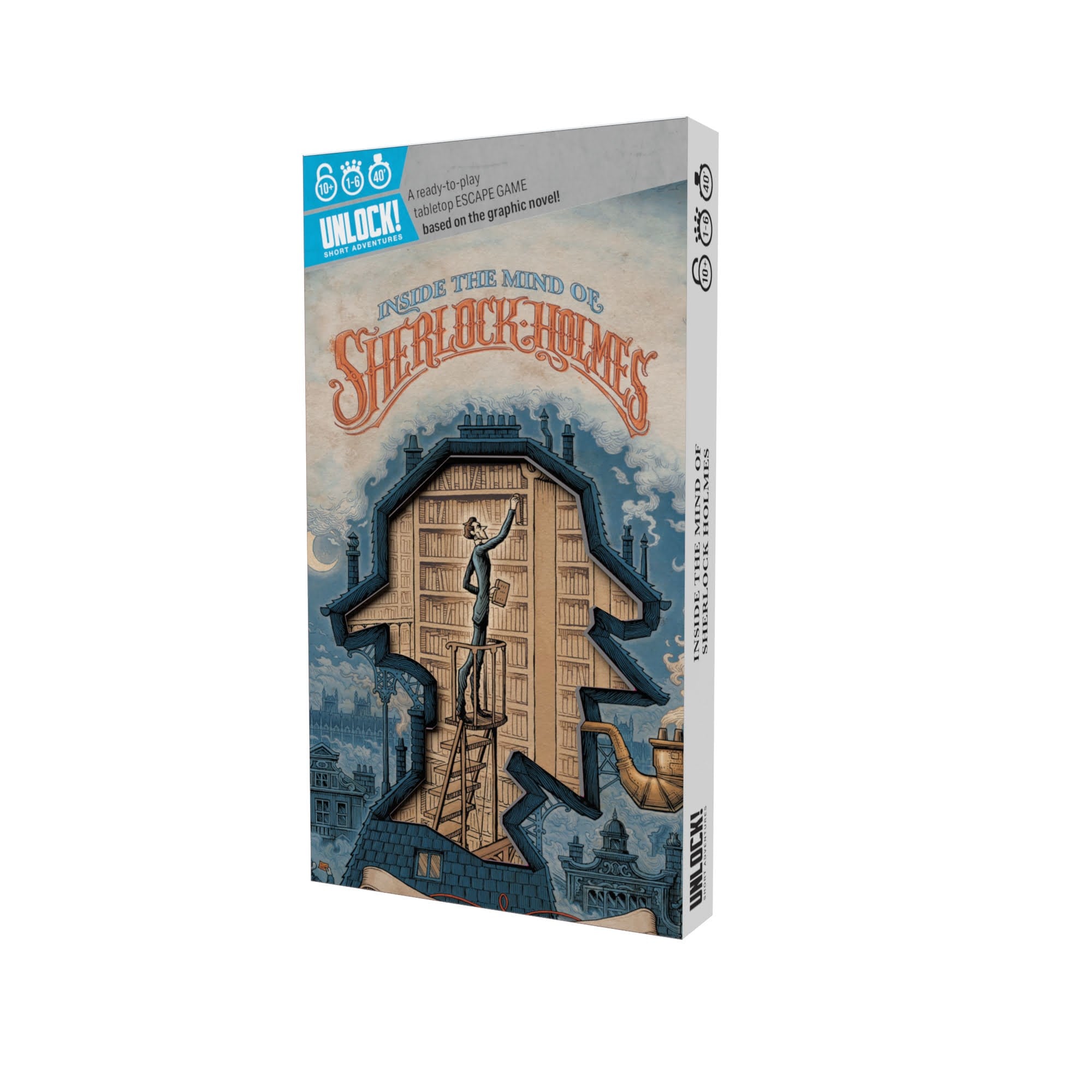 Asmodee Unlock Short 10 Mind of Sherlock Holms (Eng) - Brettspiele