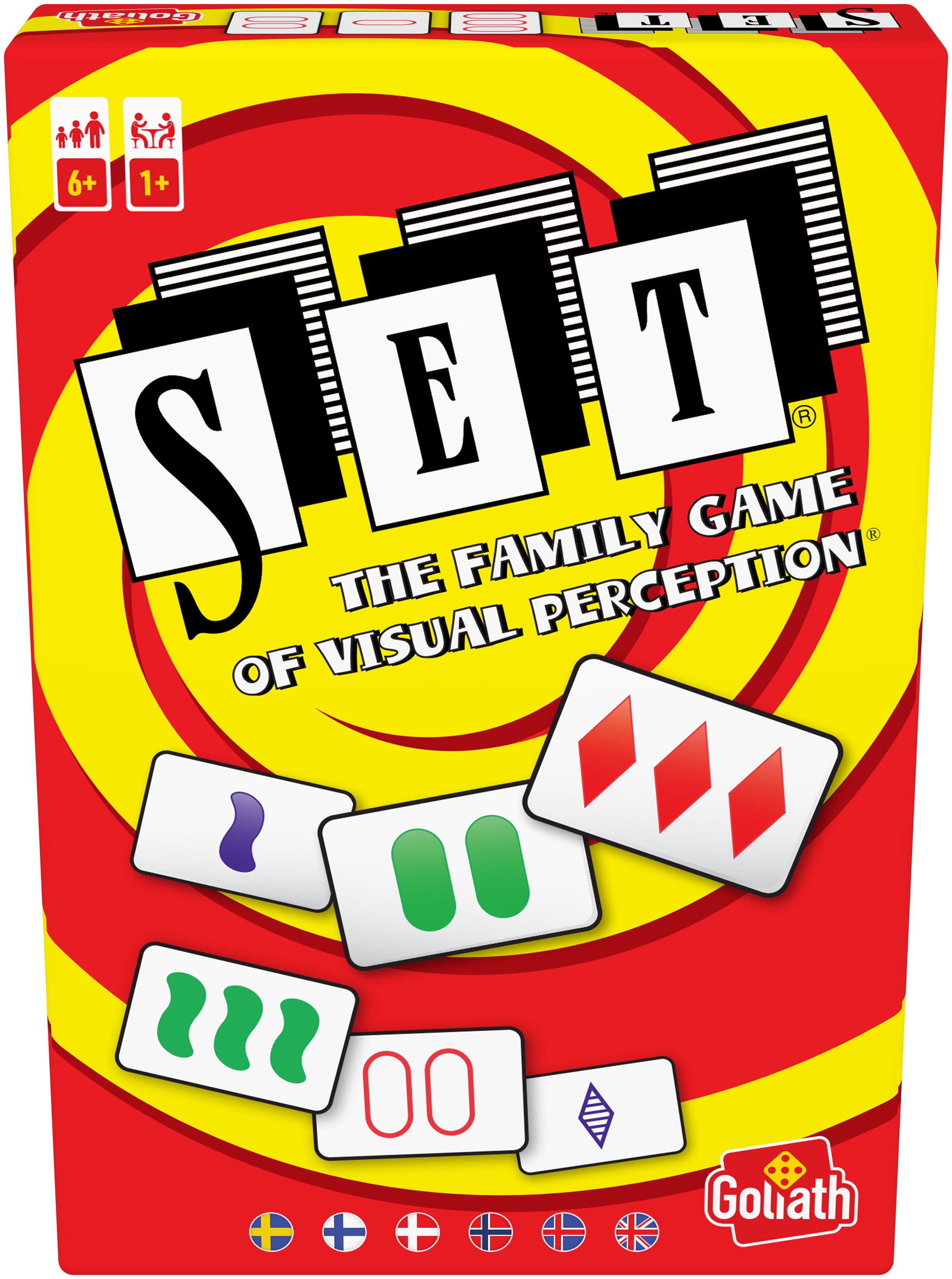 Asmodee Set (Nordic + Eng) - Brettspiele