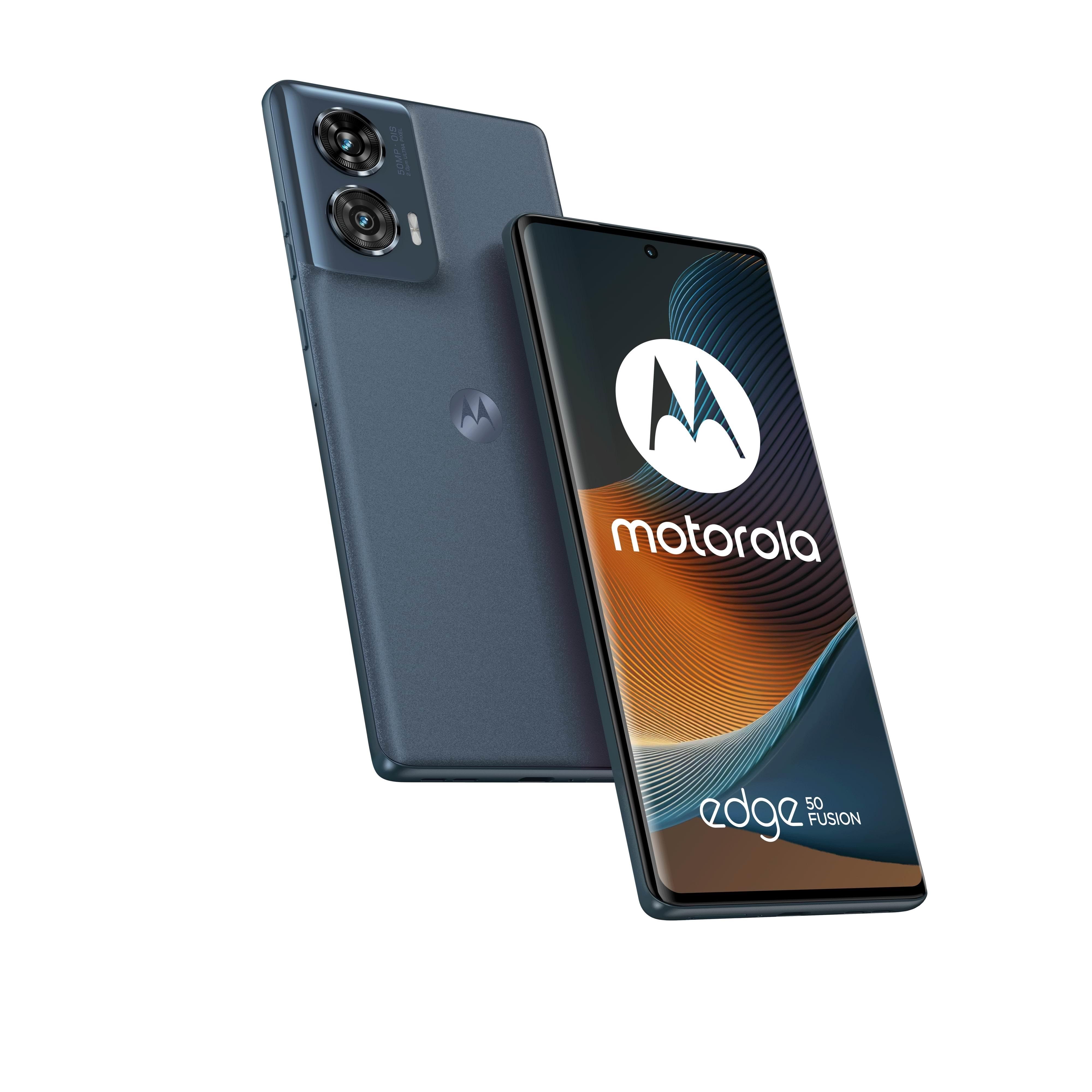 Motorola Edge 50 Fusion 256gb/8gb - Forest Blue - Handys Smartphones Blau Pb3t0044ro