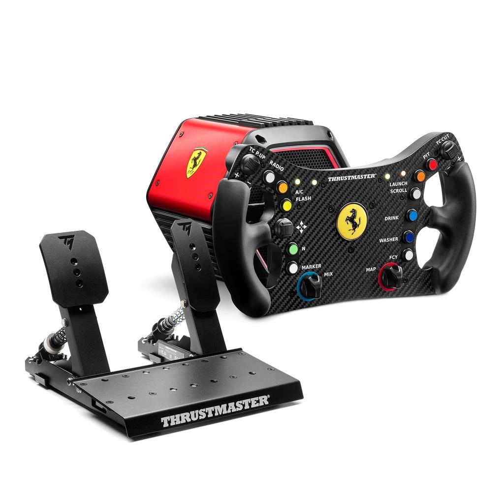 Thrustmaster T818 Ferrari 488 Gt3 Simulator - Wired Lenkrad & Pedale Set - PC - Gaming Zubehoer