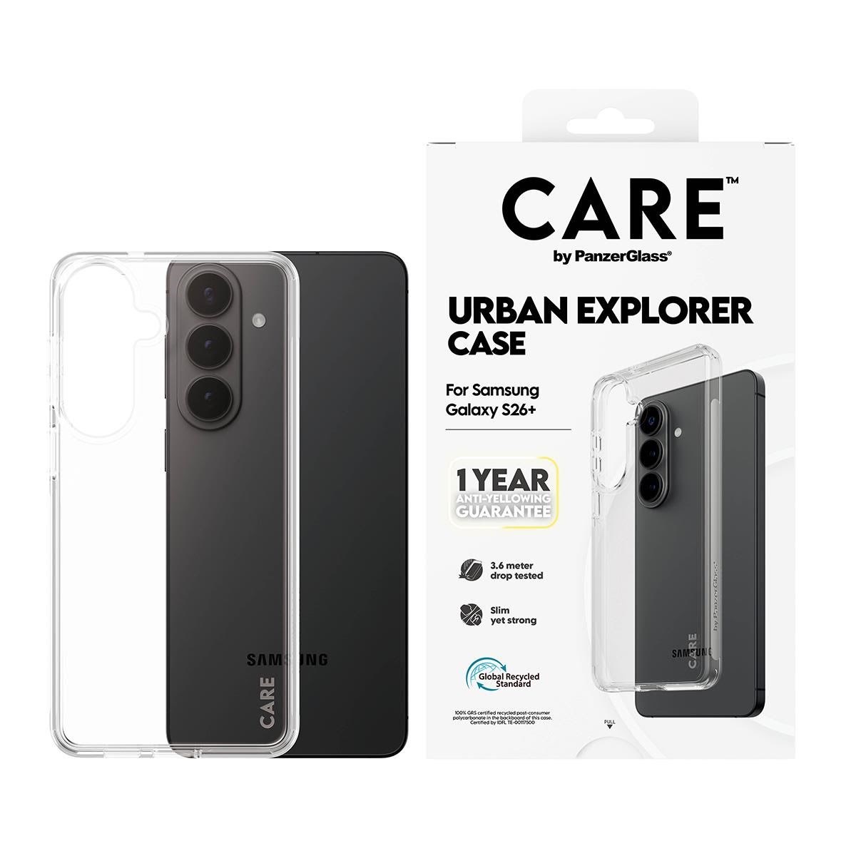 Care by Panzerglass Urban Explorer Case Transparent Samsung Galaxy S26+ - Handys Cover Cases Cr37852