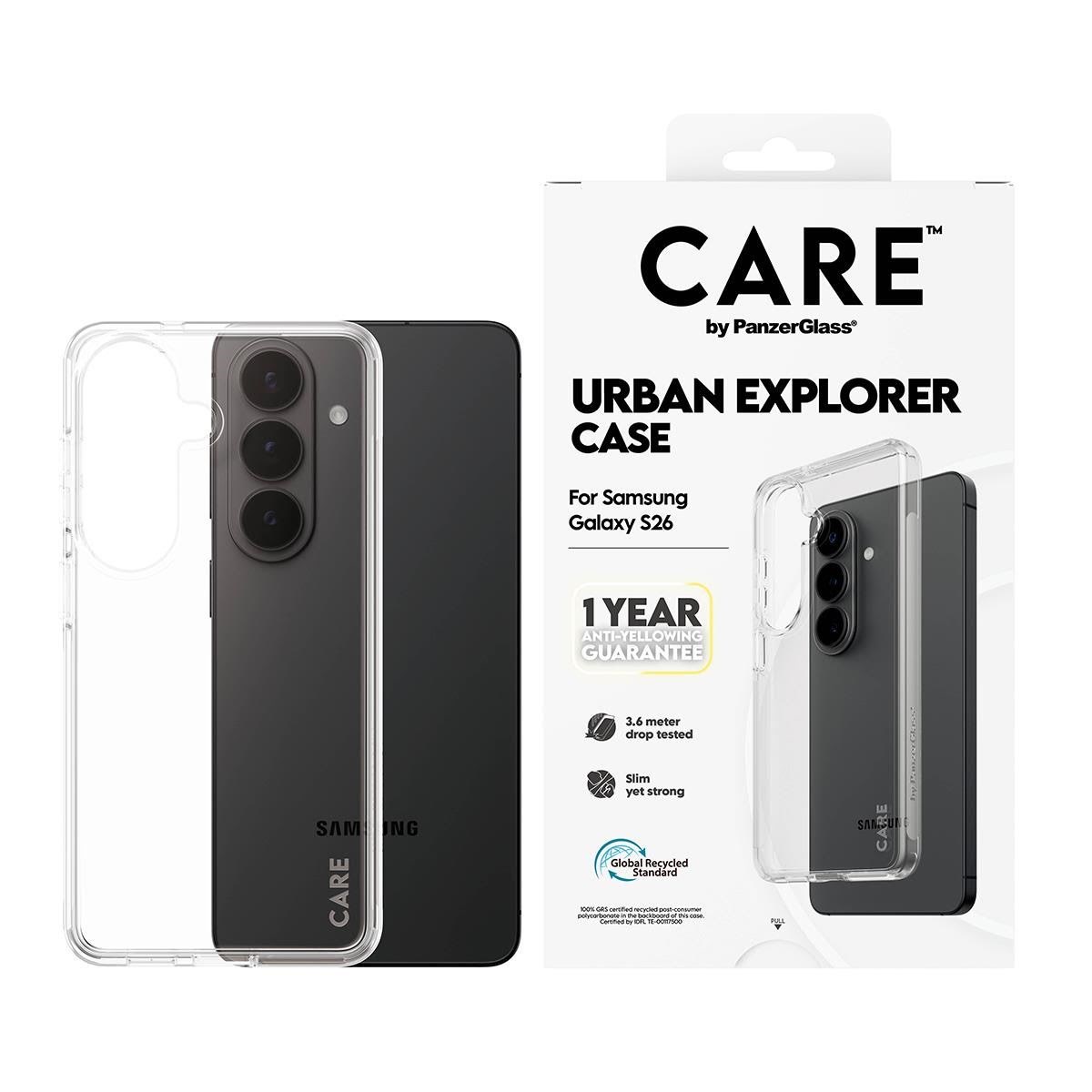 Care by Panzerglass Urban Explorer Case Transparent Samsung Galaxy S26 - Handys Cover Cases