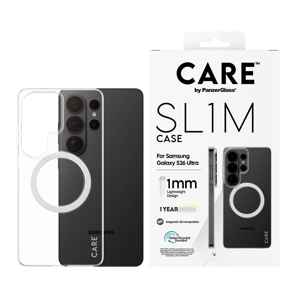 Care by Panzerglass Sl1m Case Transparent Samsung Galaxy S26 Ultra - Handys Cover Cases Cr27515