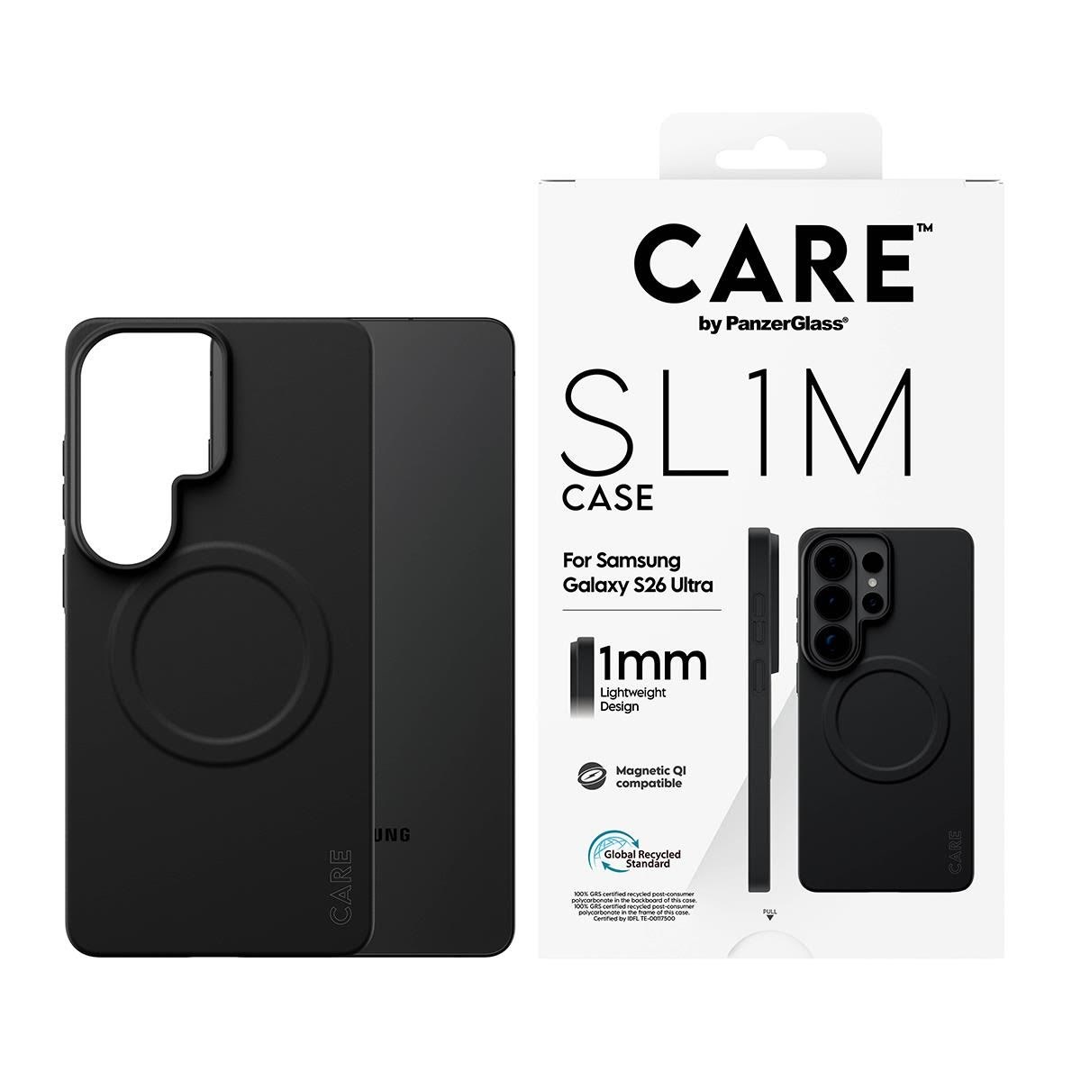 Care by Panzerglass Sl1m Case Black Samsung Galaxy S26 Ultra - Handys Cover Cases