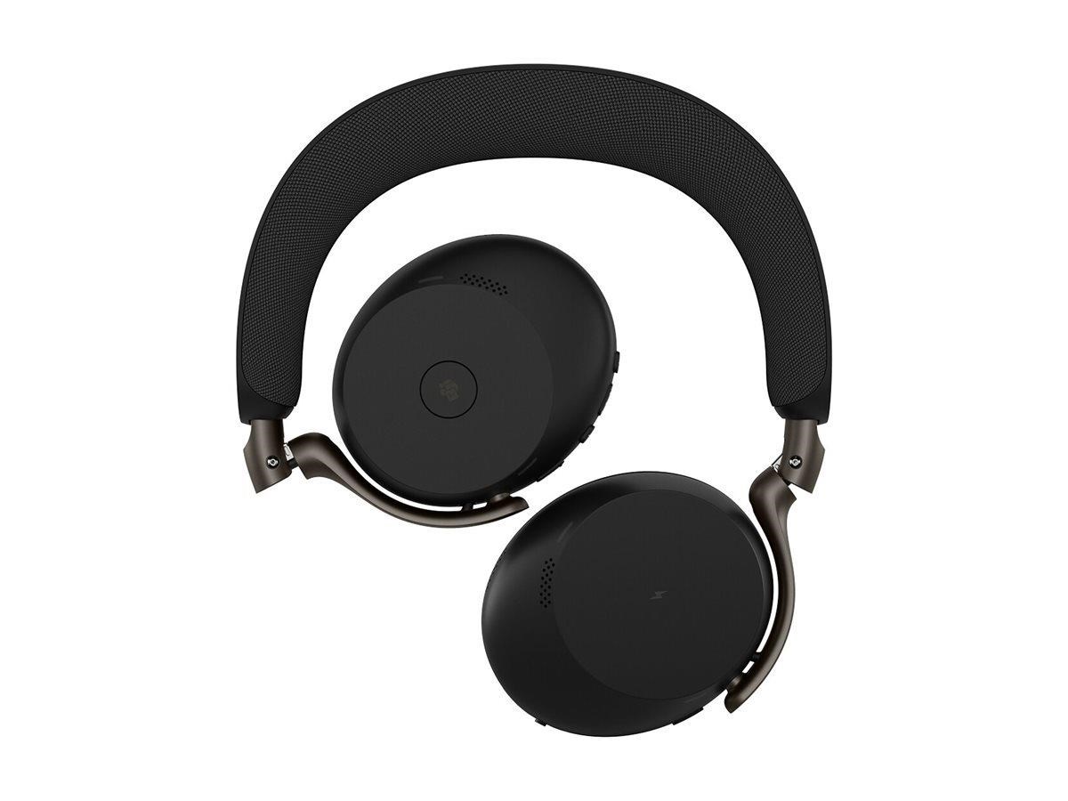 Kopfhörer - Jabra Evolve3 75 MS Link390c - Black - Kopfhoerer/headsets Schwarz 37599-999-899