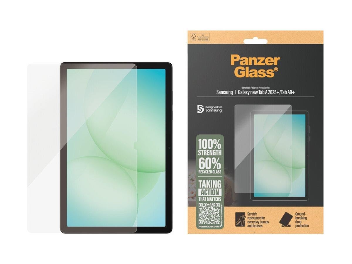 Panzerglass Screen Protector Samsung Galaxy Tab A11+ | Tab A9+ | Ultra-wide Fit - Tablets Anderes Zubehoer Pg53354